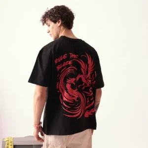 BLACK-DRAGON-RULE-THE-BLAZE-OVERSIZED-TSHIRT-01