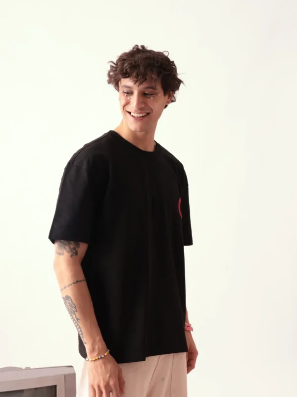 BLACK-DRAGON-RULE-THE-BLAZE-OVERSIZED-TSHIRT image 01