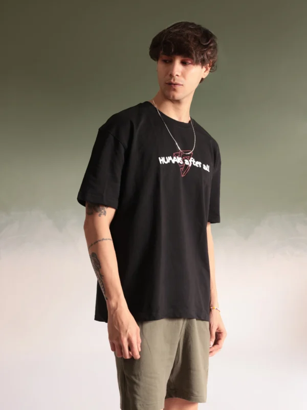 CICADA BLACK ILLUSIONS OVERSIZED TSHIRT - Image 4