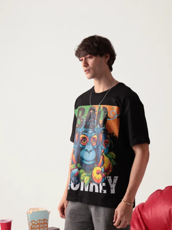 CICADA MEN BAD MONKEY OVERSIZED TSHIRT - Image 5