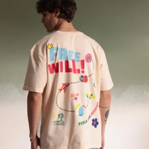 MEN'S FREE WILL OVERSIZED TSHIRT