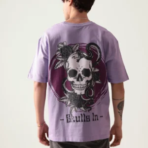 CICADA MEN SKULLS IN OVERSIZED TSHIRT