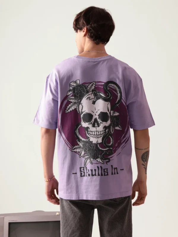 CICADA MEN SKULLS IN OVERSIZED TSHIRT